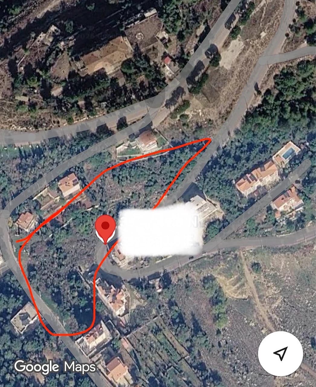 3200m land zone D 30/60 residential Aley Ras Jabal area