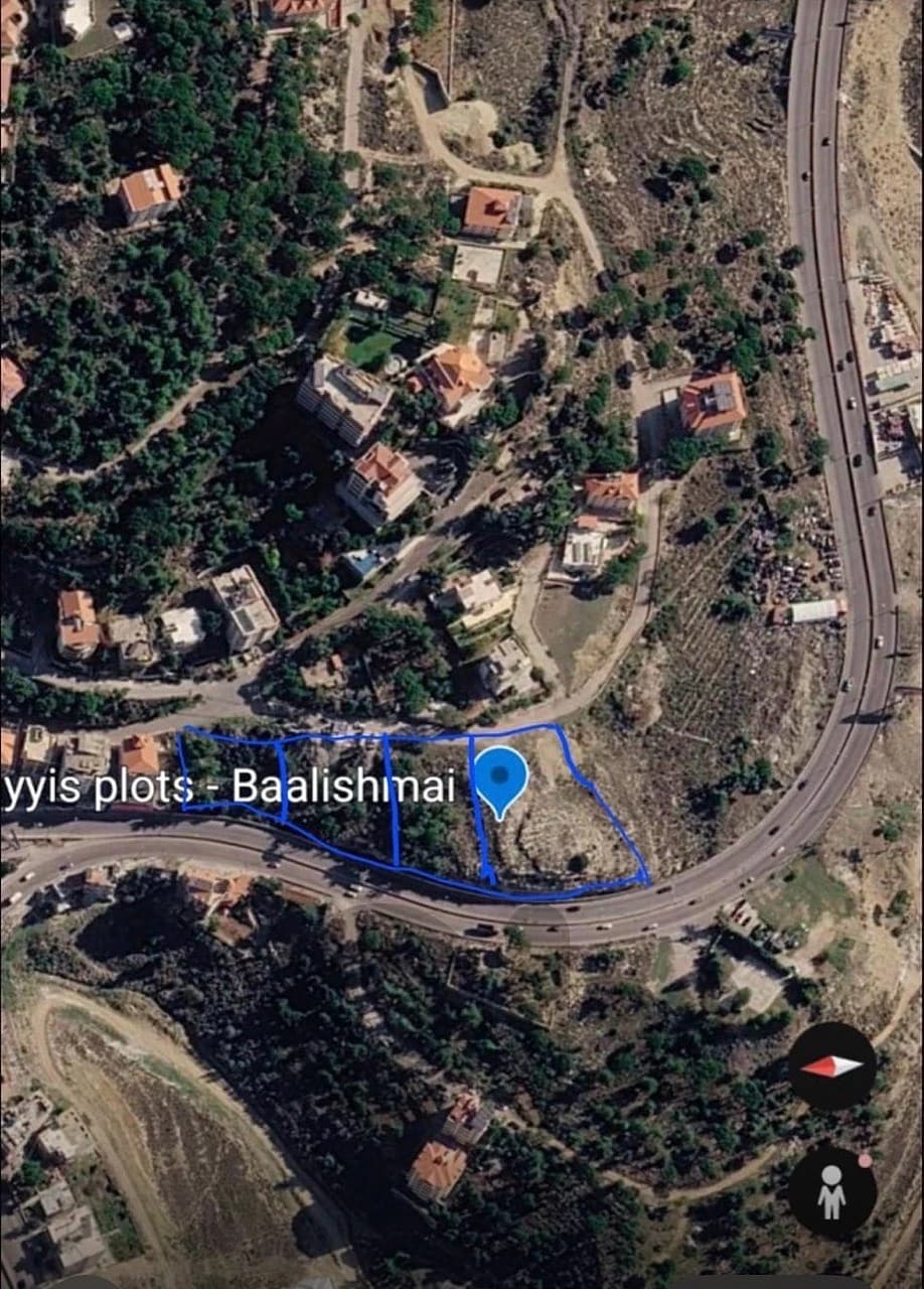 2400m Land zone 30/90 Residential-Commercial Baalchmai Highway Aley