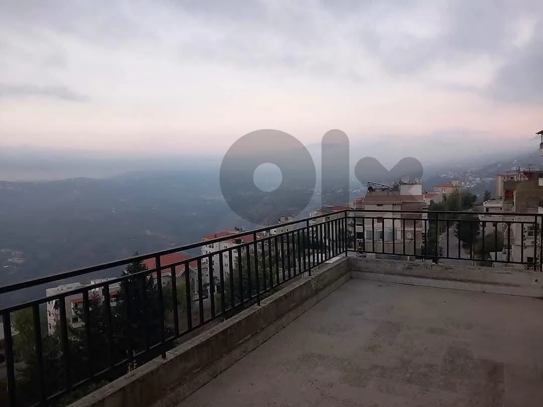 Duplex 120m 2Bedroom+50m Attic Apartment Sale Bhamdoun Mhatta La Martn
