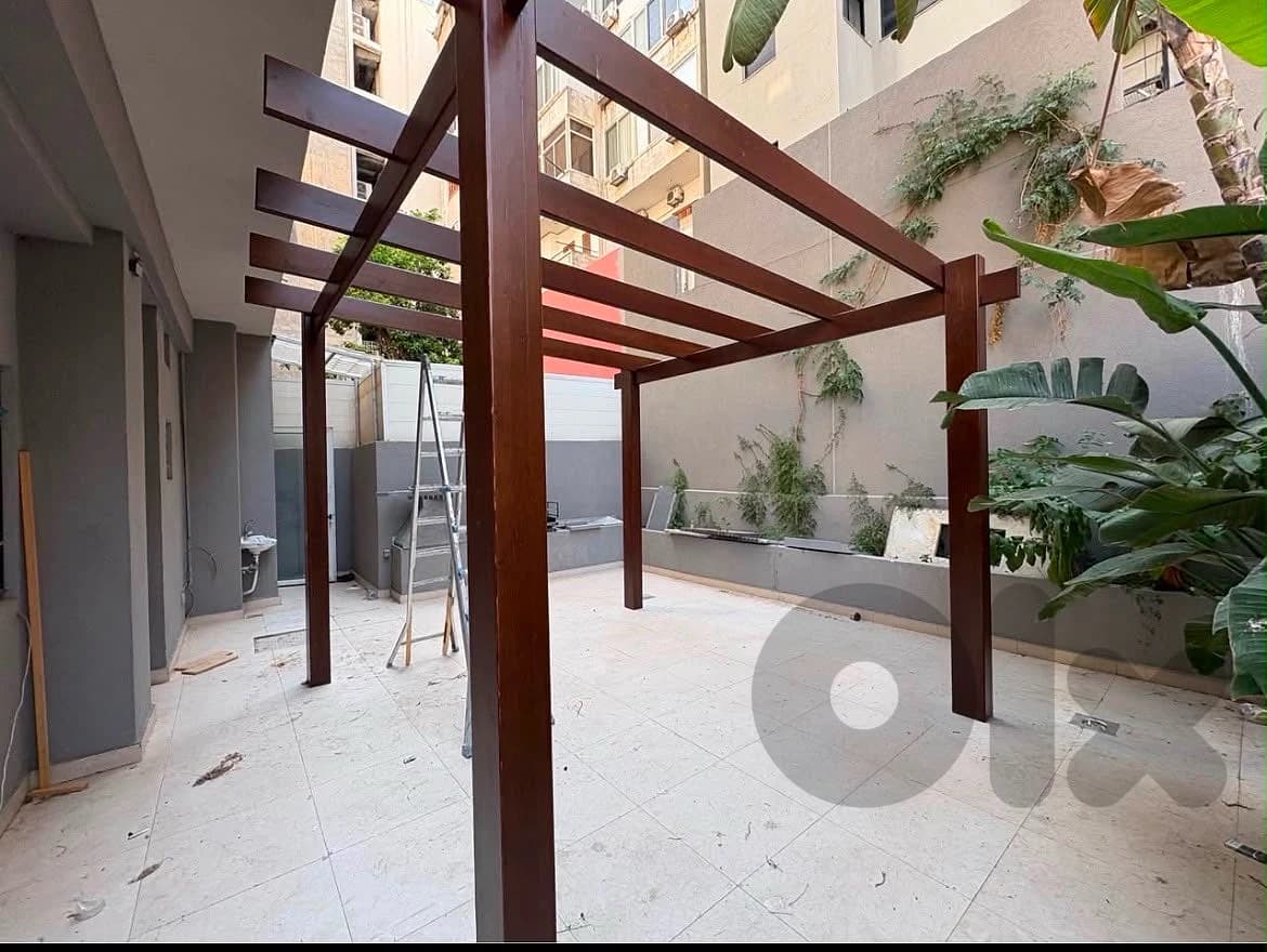 Ground floor 150m 3Bedroom+ Terrace 60m Achrafieh Chahroury Beirut.