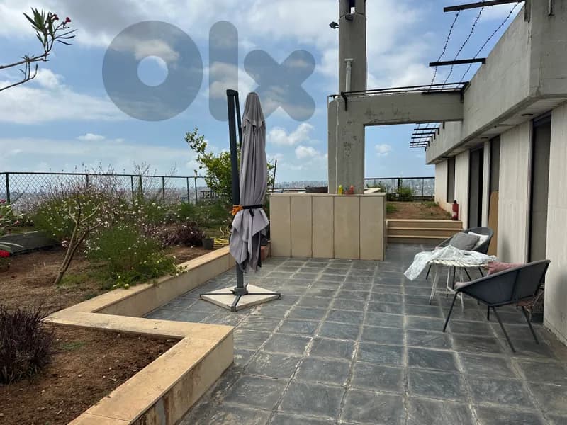 720m Duplex Rooftop Gated Community Hazmieh Baabda Le Charcutiere